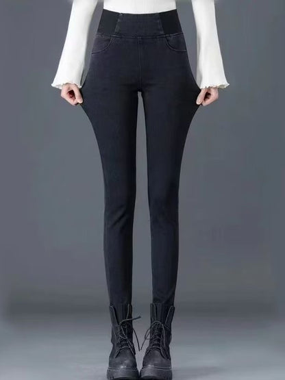 High Waist Slim Fit Dames Jeans Legging
