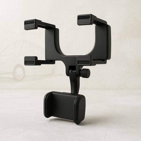 360° telefoonhouder voor achteruitkijkspiegel