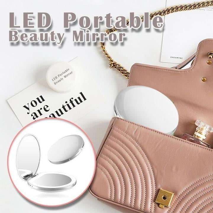 Oplaadbare LED Handspiegel