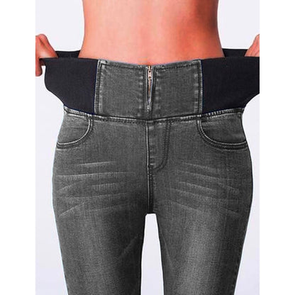 High Waist Slim Fit Dames Jeans Legging