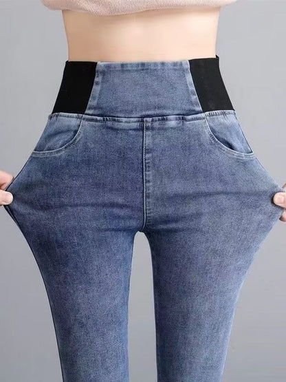 High Waist Slim Fit Dames Jeans Legging