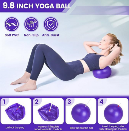 13-delige yoga- en pilates set