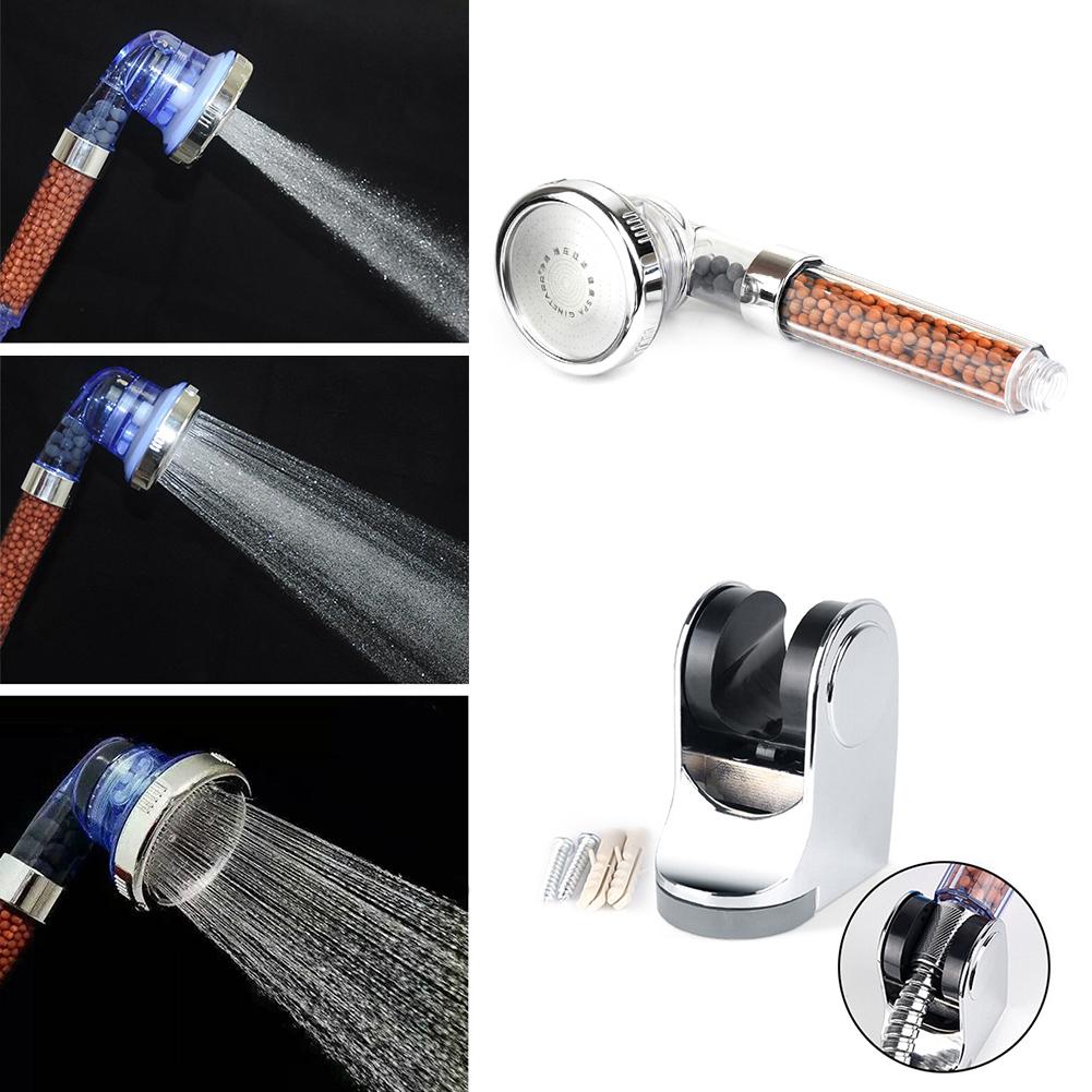 3-standen douchekop met waterfilter