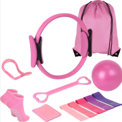 13-delige yoga- en pilates set