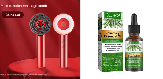 Kam hoofdhuidmassager