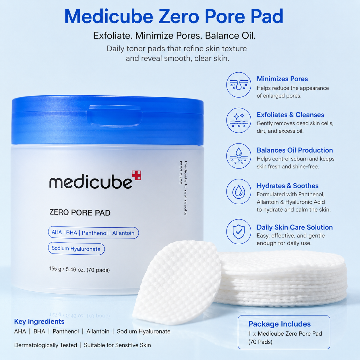 Zero Pore Pad 2.0 - Medicube