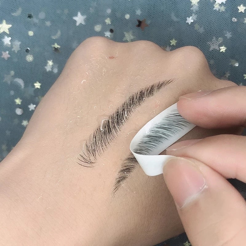 4D Waterdichte Wenkbrauw Tattoo Stickers