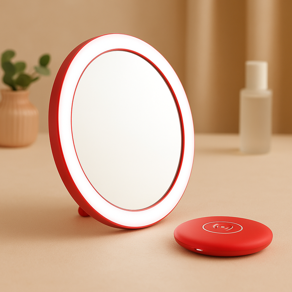 Oplaadbare LED Handspiegel