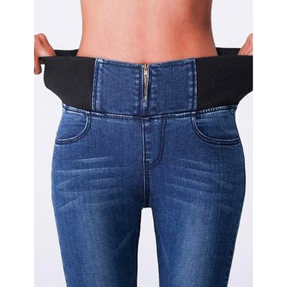 High Waist Slim Fit Dames Jeans Legging