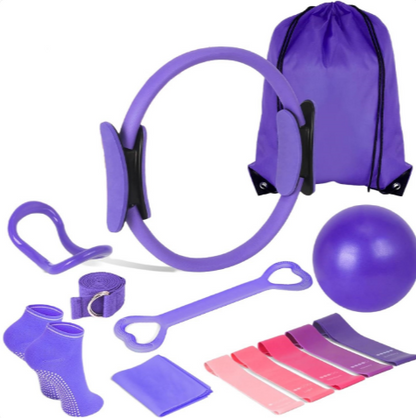 13-delige yoga- en pilates set